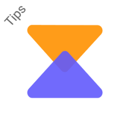 Xender Big File Tranfer Tips أيقونة
