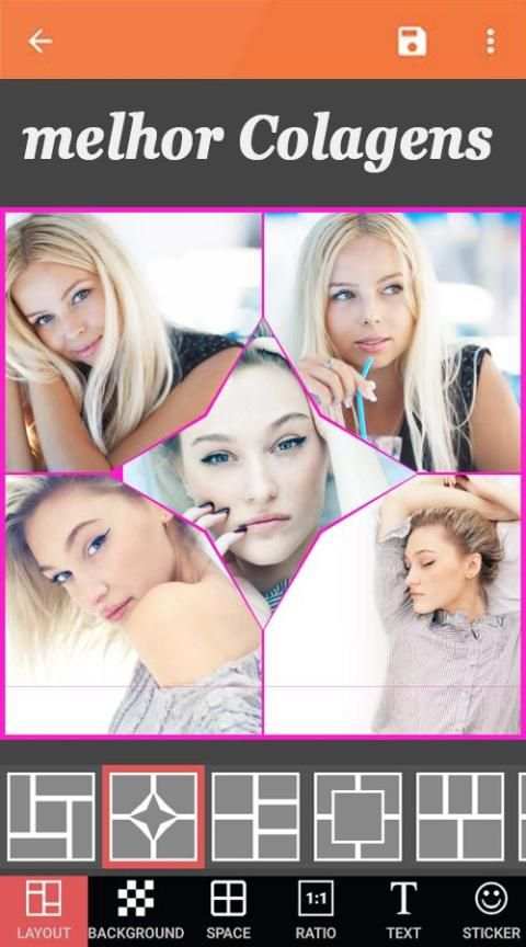 Editor Foto Colagens Montagens скриншот 3
