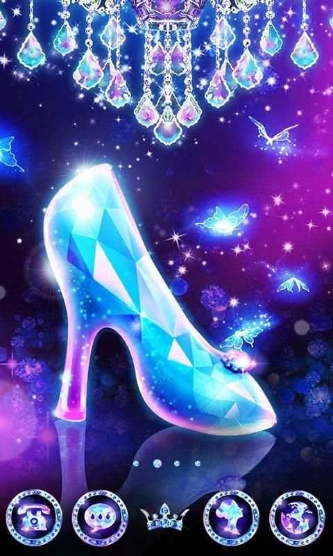 Glass Slipper V Launcher Theme screenshot 4