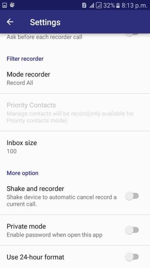 Automatic Call Recorder - Free скриншот 2