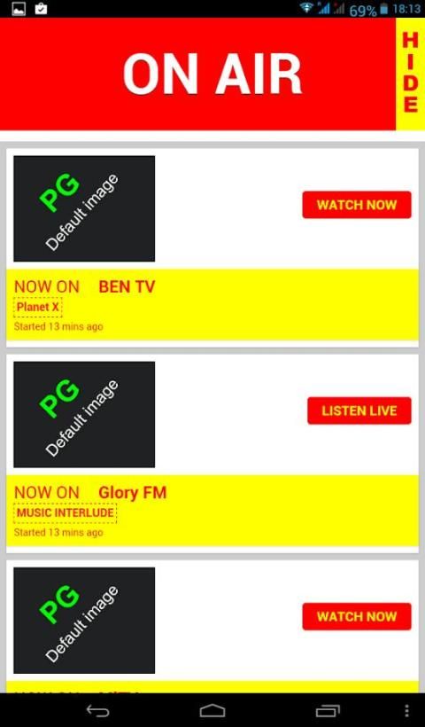 TV Guide Nigeria स्क्रीनशॉट 18