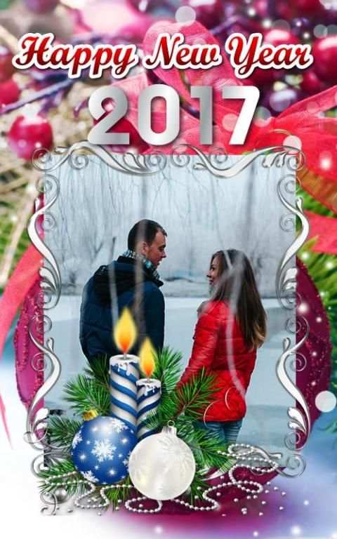 New Year Photo Frames 2017 स्क्रीनशॉट 5