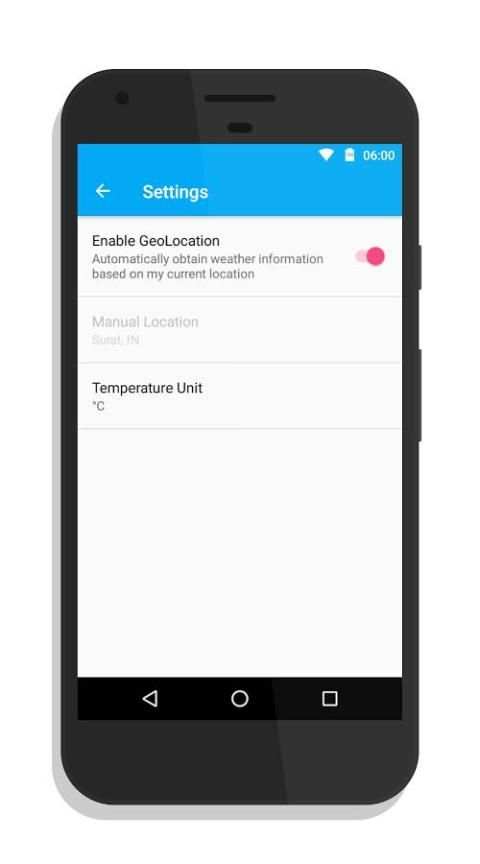 Vatavaran - Simple Weather App screenshot 1