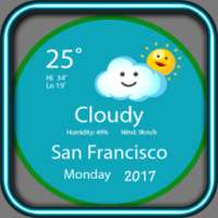 ☂ Real Weather Forecast on 9Apps