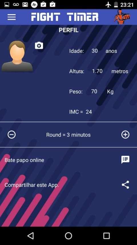 Fight Timer 1 تصوير الشاشة