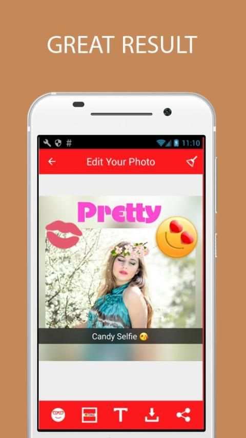 B1612 - Bestie Selfie Camera स्क्रीनशॉट 1