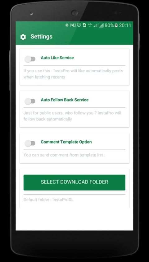 InstaPro screenshot 1