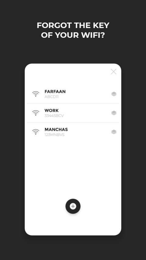 My Manager | Wifi, Passwords, Cards and more. screenshot 2