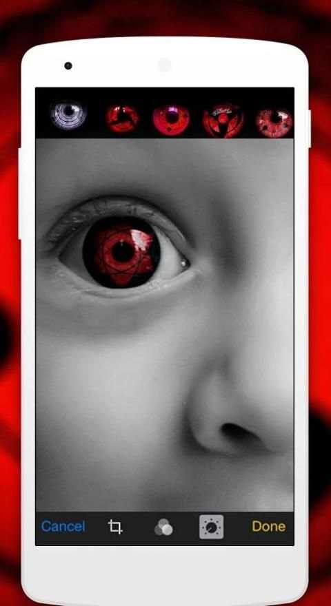 Sasuke Rinnegan Sharingan Eyes screenshot 1
