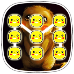 ikon kunci pola untuk Poke Pikachu