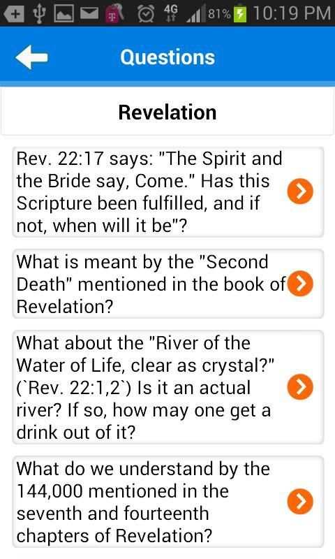 Bible Questions & Answers FAQ screenshot 5