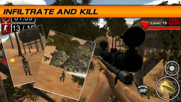 Sniper Shooter Desert Kill 3D screenshot 1
