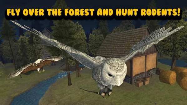 Flying Owl Simulator 3D screenshot 3
