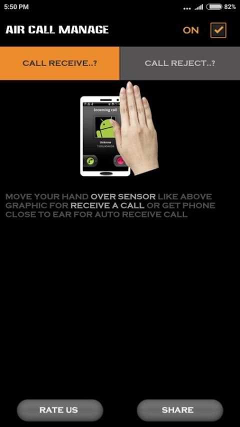 Air call Receive 7 تصوير الشاشة