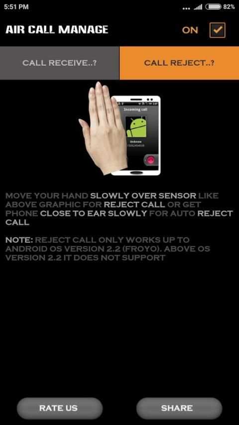 Air call Receive 6 تصوير الشاشة