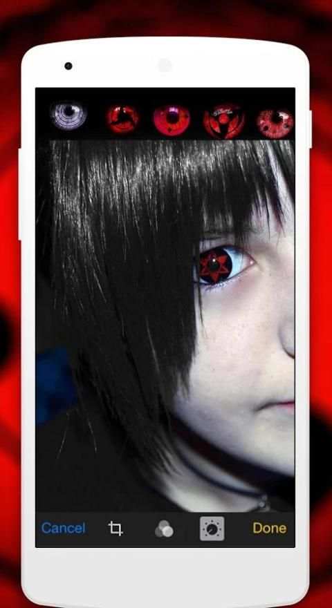 Sasuke Rinnegan Sharingan Eyes screenshot 2