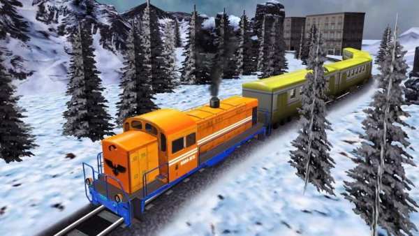 Euro Train Driving Games स्क्रीनशॉट 2