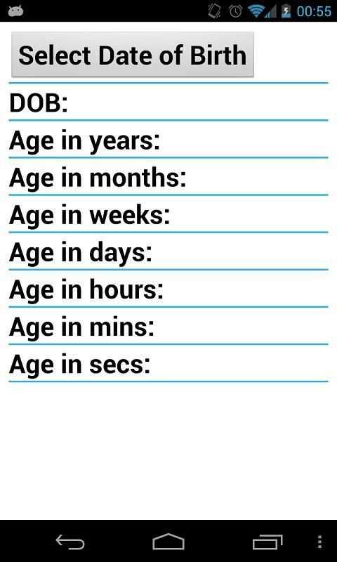 Age Calculator скриншот 8