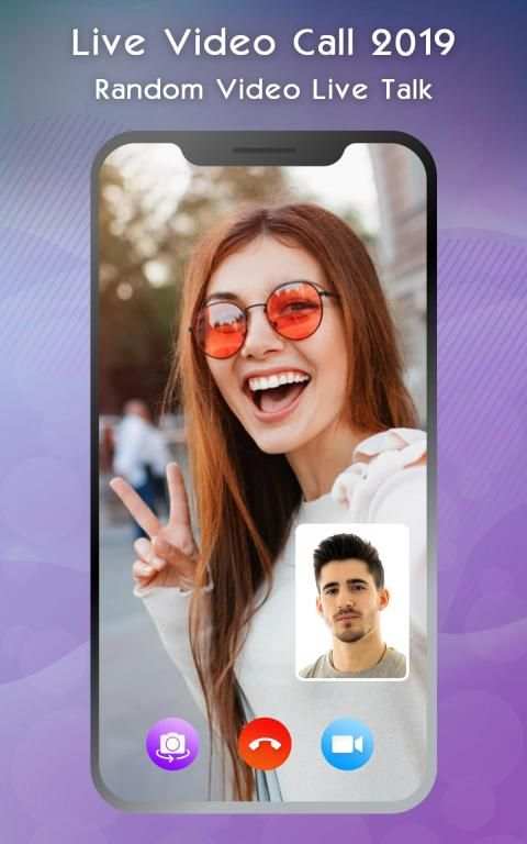 Live Video Call 2020 - Random Video Live Talk स्क्रीनशॉट 1