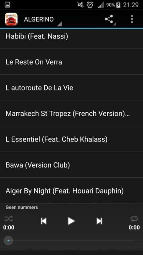 Ecoutez Algerino screenshot 2