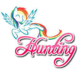 Rainbow Dash Hunting أيقونة