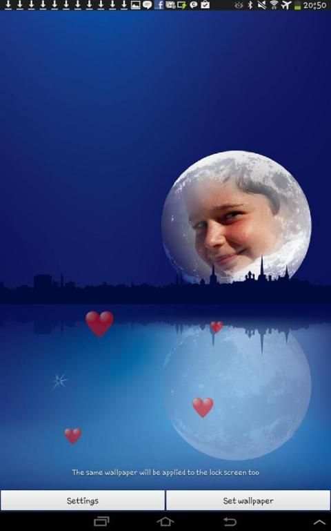 Moonlight Live Wallpaper 6 تصوير الشاشة