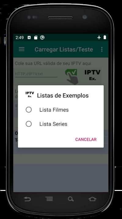 IPTV teste Listas screenshot 5