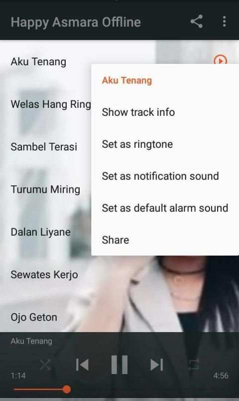 Happy Asmara - Aku Tenang screenshot 1
