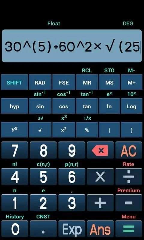 New Scientific Calculator 4 تصوير الشاشة