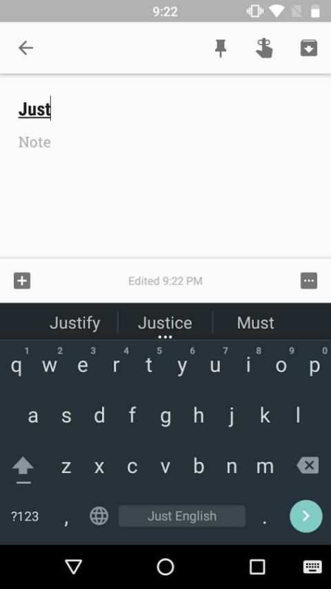 Just Hindi Keyboard स्क्रीनशॉट 1