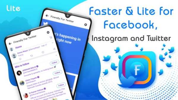Faster & Lite for Facebook, Instagram and Twitter screenshot 3