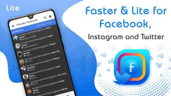 Faster & Lite for Facebook, Instagram and Twitter screenshot 5