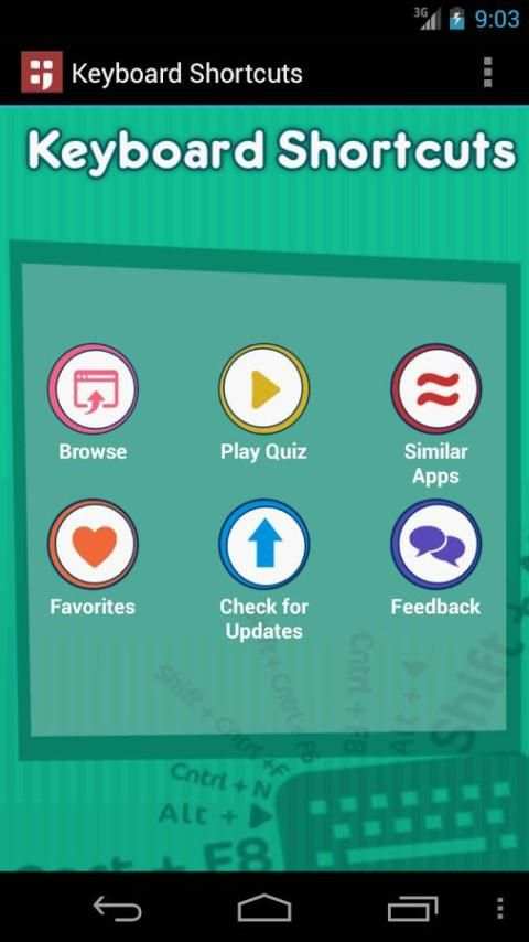 Keyboard Shortcuts Pro स्क्रीनशॉट 11