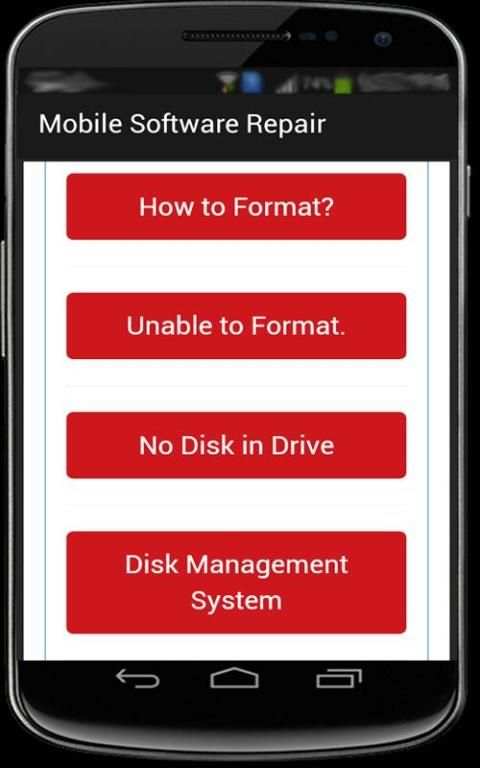 Mobile Software Repair स्क्रीनशॉट 4