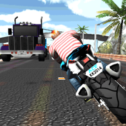 Highway Bike Racing 3D иконка