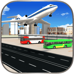 Airport Bus Driving Service 3D आइकन