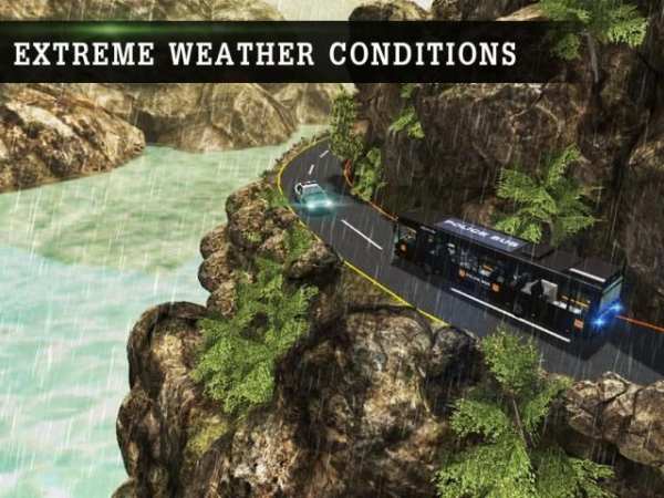 Off Mengemudi Jalan Polisi Bus screenshot 5