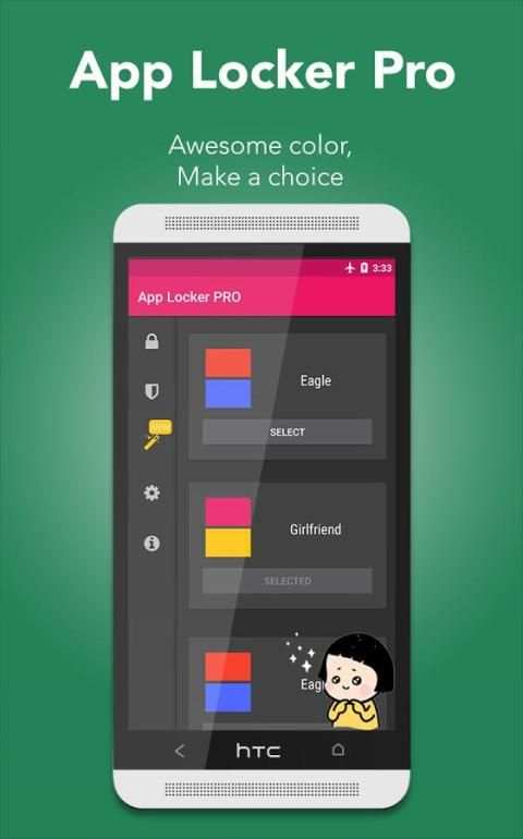 App Locker Pro (Fingerprint) स्क्रीनशॉट 2