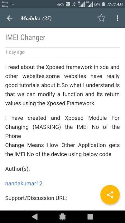 Latest Xposed Modules Explore 4 تصوير الشاشة