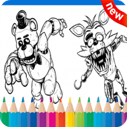 Coloring Game Drawing for FNAF icon