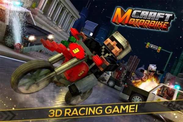 Craft Motor Bike Race screenshot 9