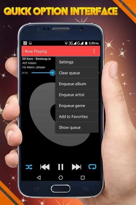 Music player स्क्रीनशॉट 4