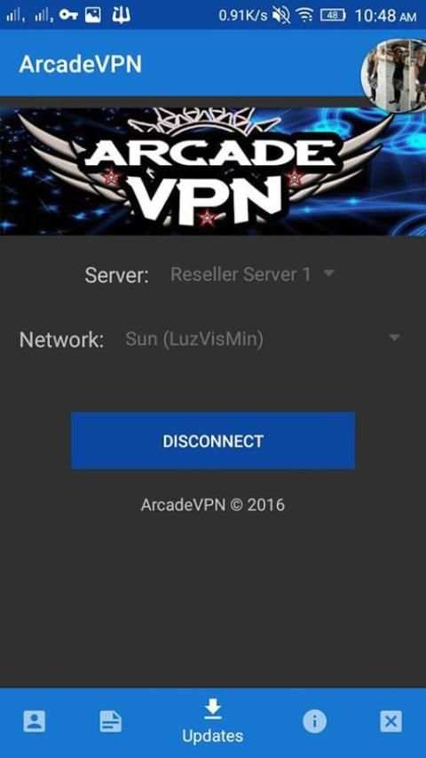 Arcade VPN screenshot 1