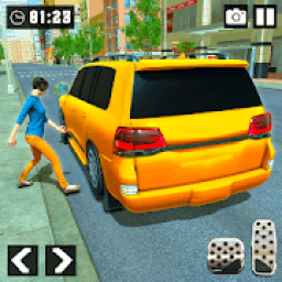 Prado Taxi Driving Games-Car Driving 2020 आइकन