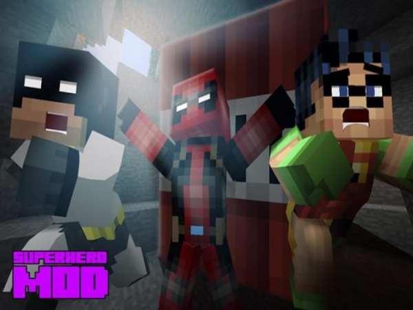 Superhero Mod for Minecraft PE screenshot 2