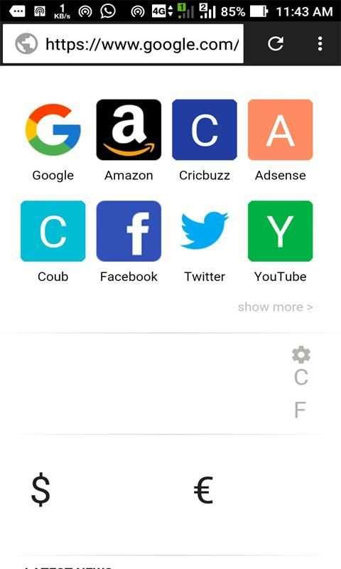 5G Fast Browser screenshot 4