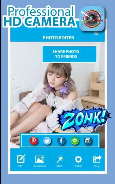 Professional HD Camera скриншот 2