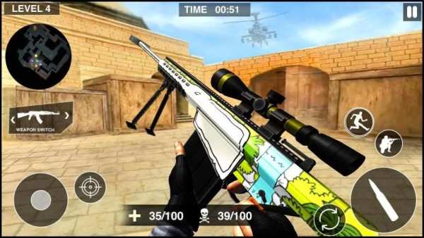 Special Forces Critical Strike CS: Counter Ops 3D screenshot 2
