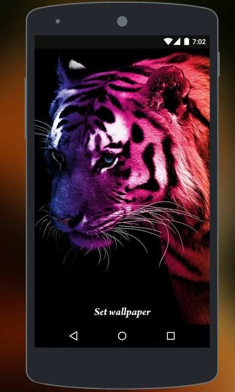 Tiger Live Wallpaper स्क्रीनशॉट 4