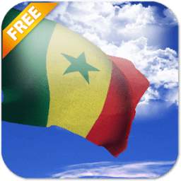3D Senegal Flag Live Wallpaper
